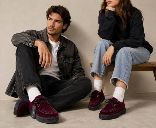 Burgundy velvet viva - t.u.k.,