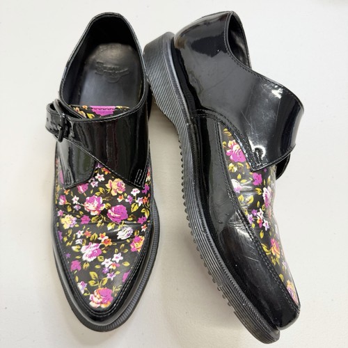 Martens areli floral - areli, black