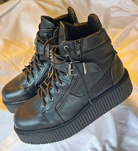 Demonia creeper 566 black - demonia,