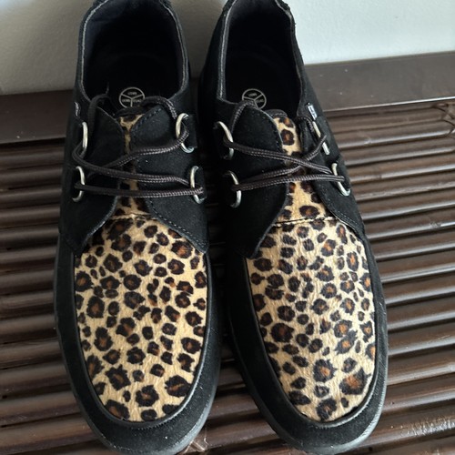 Black leopard creeper - black,
