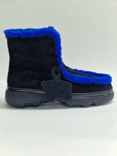 Burberry shearling suede - burberry,