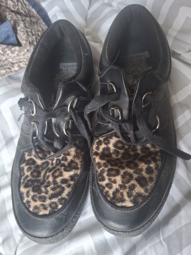 Draven creepers leather - creepers, sz