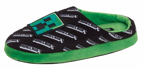 Mens minecraft slippers teen - slippers,