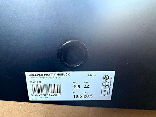 Puma creeper phatty nubuck - creeper,